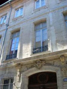 Malraux - AVIGNON - Hôtel particulier Rue Bonneterie - Famille Allauzen