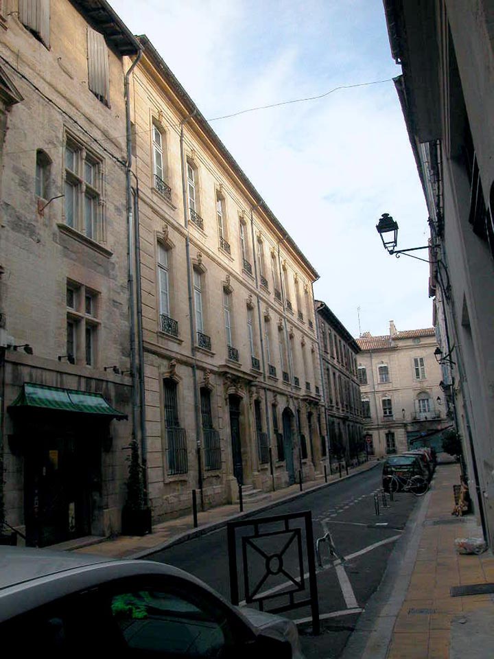 MH - Avignon - Hôtel de Saint Priest, rue petite FusterieJoseph Vernet
